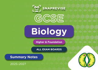 Cover image for 9781917424936 - SnapRevise GCSE Biology Summary Notes
