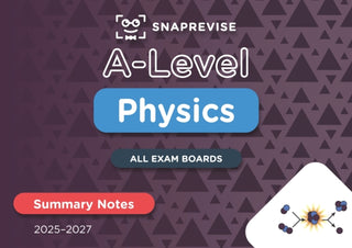 Cover image for 9781917424998 - SnapRevise A-Level Physics Summary Notes