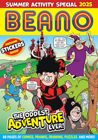 Cover image for 9781917436106 - Beano Summer Activity Special 2025