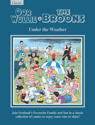Cover image for 9781917436465 - Oor Wullie & The Broons Gift Book 2027