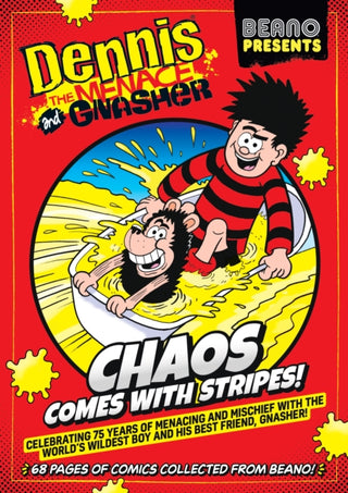 Cover image for 9781917436632 - Beano Presents: Dennis The Menace And Gnasher