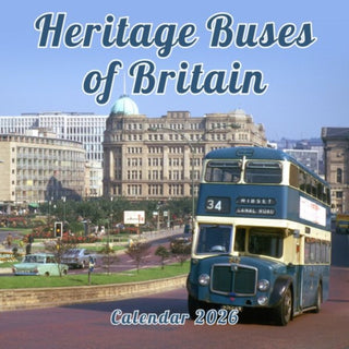 Cover image for 9781917467230 - Heritage Buses of Britain Calendar 2026