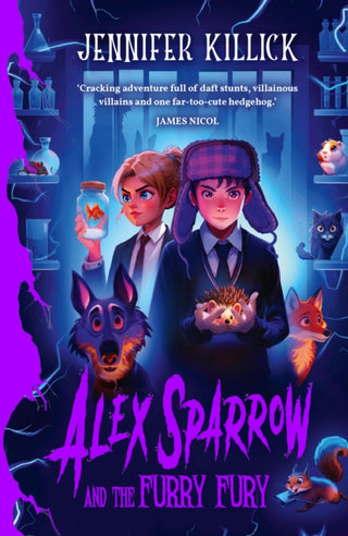 Cover image for 9781917718448 - Alex Sparrow and the Furry Fury