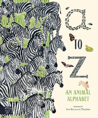 Cover image for 9781917768207 - A to Z An Animal Alphabet