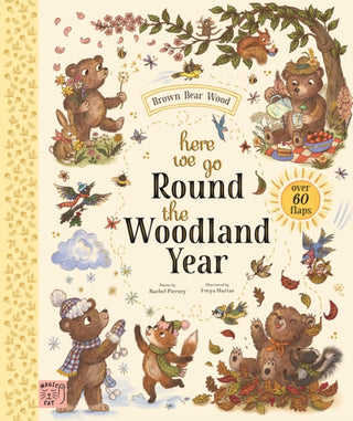 Cover image for 9781917768221 - Brown Bear Wood: Here We Go Round the Woodland Year