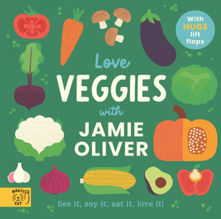 Cover image for 9781917768368 - Love Veggies with Jamie Oliver!