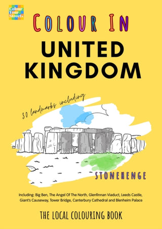 Cover image for 9781917859011 - UK Colouring Book