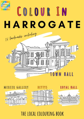 Supplemental image for 9781917859035 - Harrogate Colouring Book (A4)