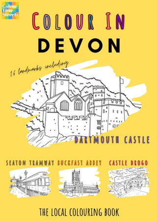 Supplemental image for 9781917859042 - Devon Colouring Book (A4)