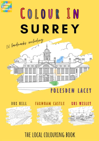 Supplemental image for 9781917859066 - Surrey Colouring Book (A4)