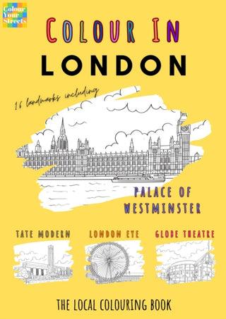Cover image for 9781917859073 - London Colouring Book (A4)