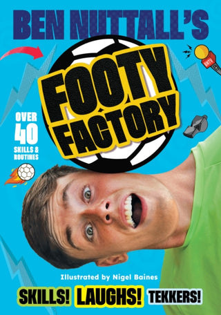 Cover image for 9781917894067 - Ben Nuttall's Footy Factory