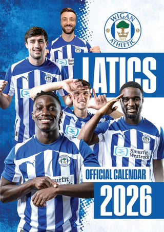 Cover image for 9781917962049 - The Official Wigan FC Wall Calendar 2026