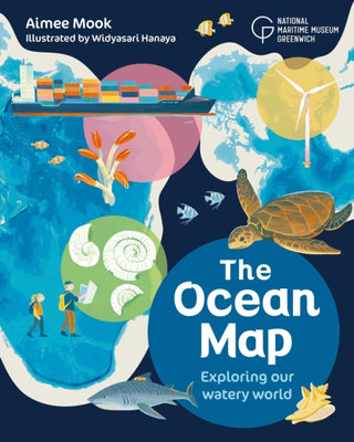 Cover image for 9781917985048 - The Ocean Map