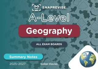 Cover image for 9781918046014 - SnapRevise A-Level Geography Summary Notes