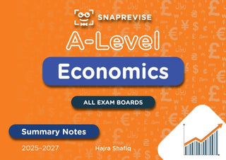 Cover image for 9781918046021 - SnapRevise A-Level Economics Summary Notes