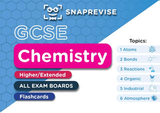 Supplemental image for 9781918046205 - SnapRevise GCSE Chemistry Flashcards
