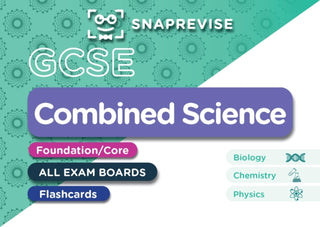 Cover image for 9781918046229 - SnapRevise GCSE Combined Science Foundation Flashcards