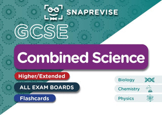 Cover image for 9781918046236 - SnapRevise GCSE Combined Science Higher Flashcards