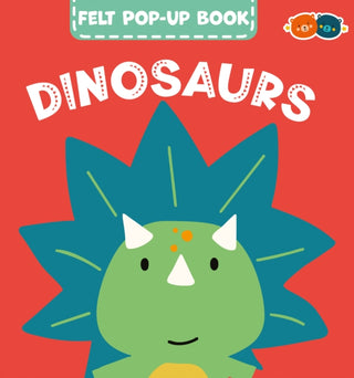 Cover image for 9781918407075 - Felt Book - Dinosaurs