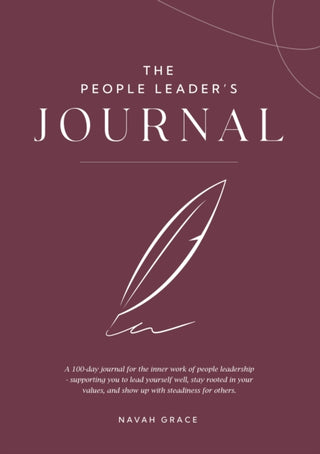 Cover image for 9781918428520 - The People Leader’s journal