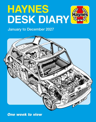 Cover image for 9781918573008 - Haynes 2027 Desk Diary