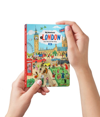 Cover image for 9781919335919 - MY MINI ADVENTURES IN LONDON. LOOK, FIND, TELL YOUR STORY