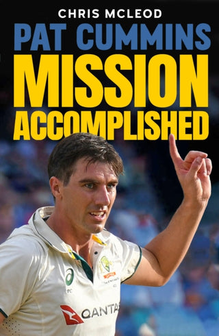 Cover image for 9781921804243 - Pat Cummins: Mission Accomplished