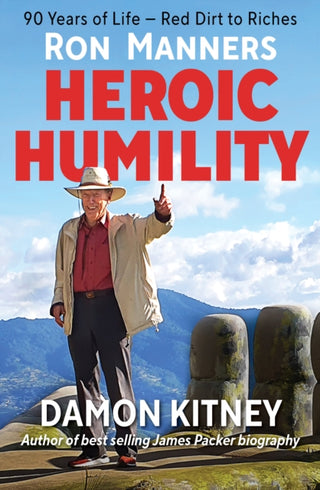 Cover image for 9781921804625 - Ron Manners Heroic Humility