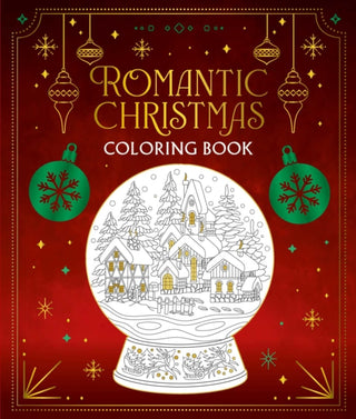 Cover image for 9781922468154 - Romantic Christmas Coloring Book