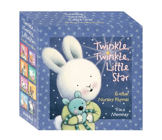 Supplemental image for 9781922677600 - Trace Moroney Nursery Rhyme Board Books   8 Book Slipcase