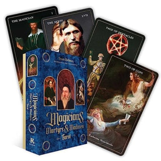 Cover image for 9781922785848 - Magicians, Martyrs and Madmen Tarot