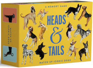 Cover image for 9781923049116 - Heads & Tails: A Dog Memory Game