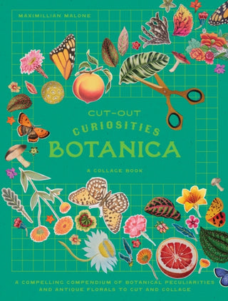 Cover image for 9781923049925 - Cut-out Curiosities: Botanica: A Collage Book