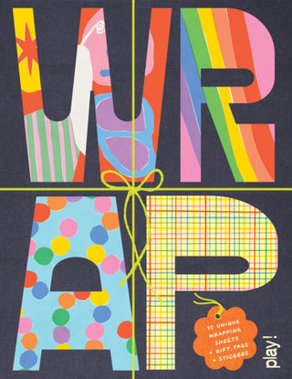Cover image for 9781923208285 - WRAP: Play! - Gift Wrapping Paper Book with Gift Tags