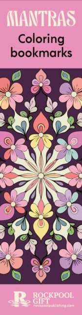 Cover image for 9781923208933 - Mantras Coloring Bookmarks
