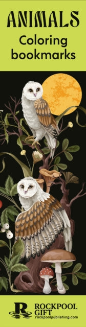 Cover image for 9781923208940 - Animals Coloring Bookmarks
