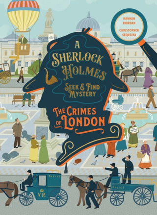 Cover image for 9781923239456 - A Sherlock Holmes Seek & Find Mystery