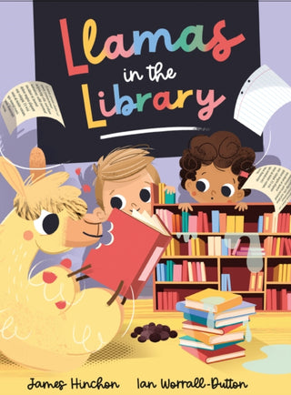 Cover image for 9781923286207 - Llamas in the Library
