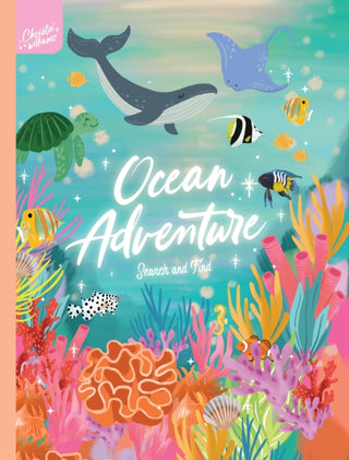 Cover image for 9781923286276 - Ocean Adventure Search and Find Book
