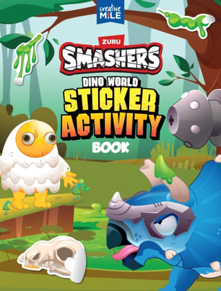 Cover image for 9781923286740 - Smashers Dino World Sticker Activity Book