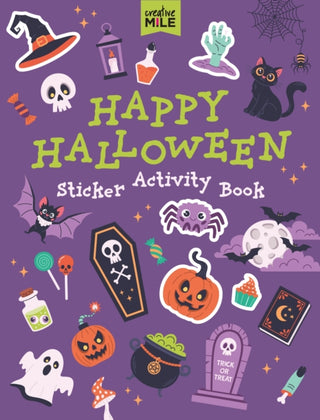 Cover image for 9781923286870 - Happy Halloween Sticker Activity Book