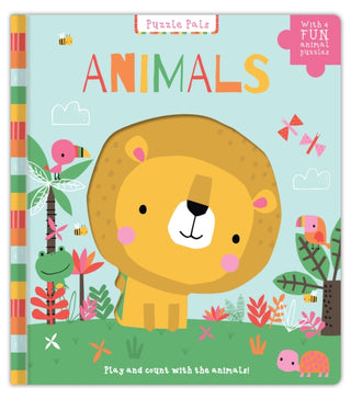 Cover image for 9781923359956 - Puzzle Pals: Animals