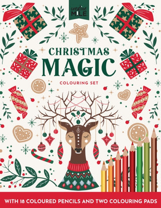Cover image for 9781923457041 - Christmas Magic Adult Colouring Set