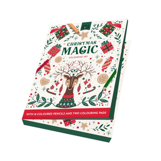 Cover image for 9781923457041 - Christmas Magic Adult Colouring Set