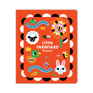Cover image for 9781923551343 - Flip Flap Trails: Little Farmyard Friends!