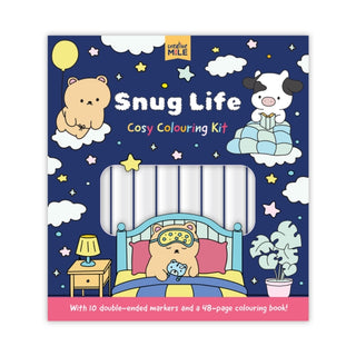 Cover image for 9781923551459 - Snug Life Cosy Colouring Kit
