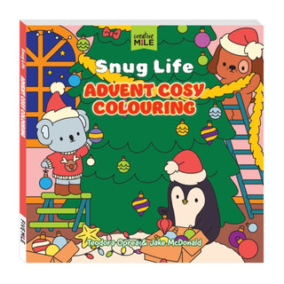 Cover image for 9781923738010 - Snug Life Advent Cosy Colouring Book