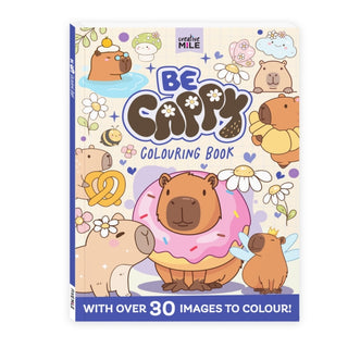 Cover image for 9781923738034 - Be Cappy Colouring Book