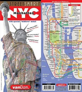 Cover image for 9781932527834 - Streetsmart NYC Midtown Map by Vandam